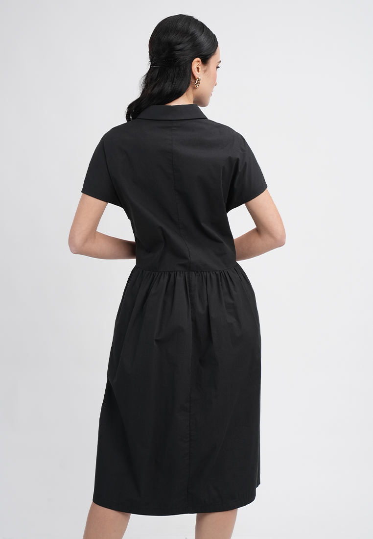 Noelle Collared Midi Dress