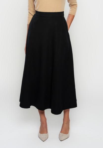 Parker Knit Skirt with Side Panels