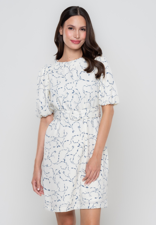 Simone Floral Printed Sheath Dress