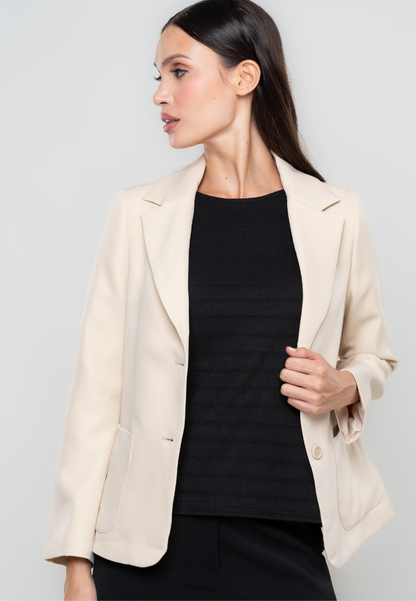 Apple & Eve Zenara Front Pocket Blazer