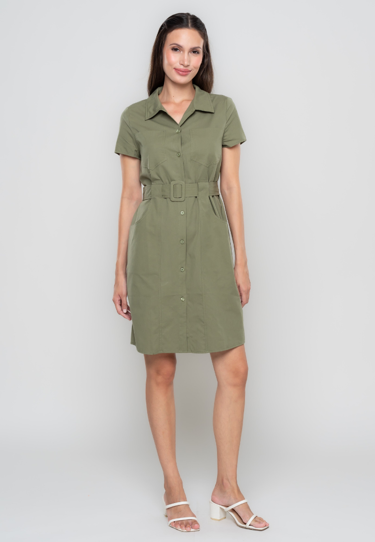 Reica Cotton Shirt Dress