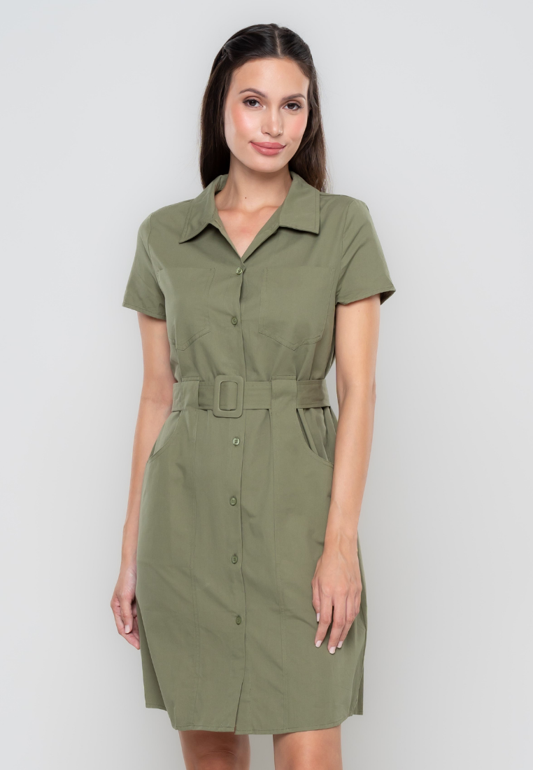 Reica Cotton Shirt Dress