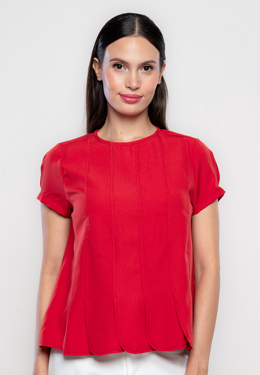 Emelie Flounce Blouse