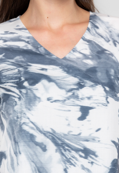 Robin V-Neck Printed Top