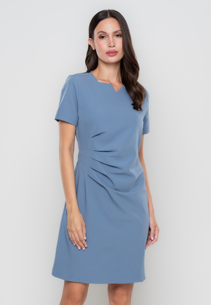 Sasha Square Neck Sheath Dress