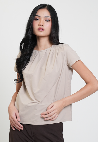 Jillian Classic Short Sleeves Boxy Top