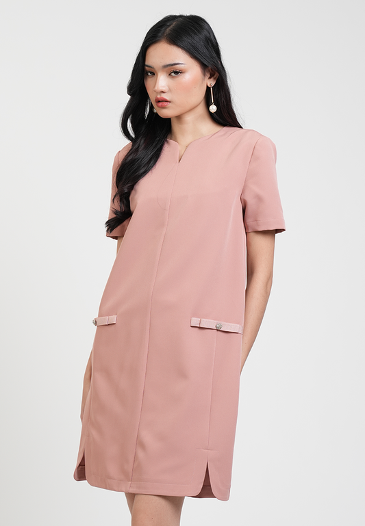 Adelaide Little Black Sheath Dress