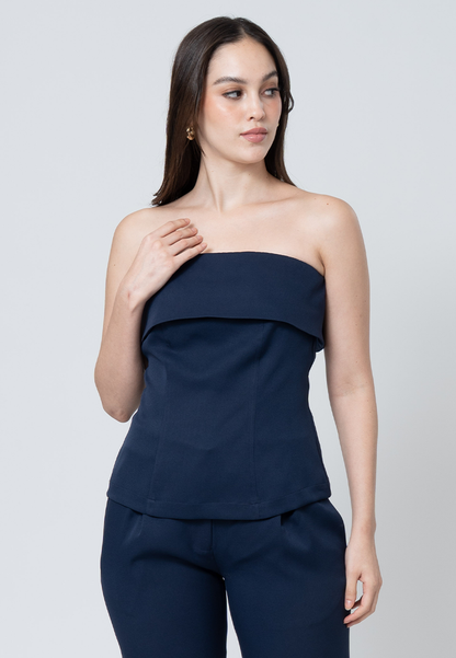Eala Tube Top with Structured Flap