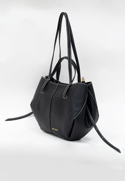 Clementine Contrast Stitch Tote