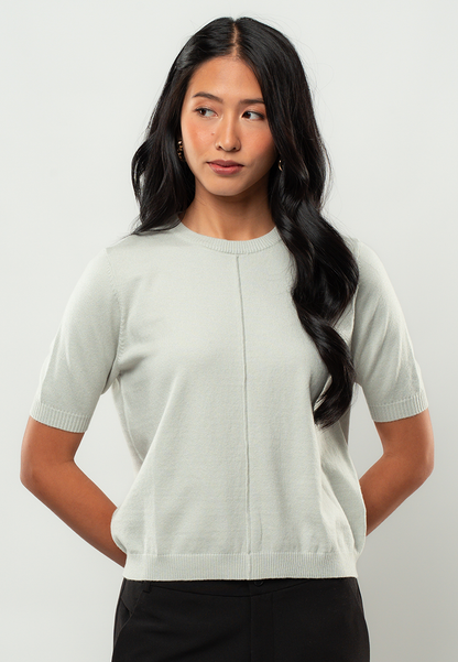 Cara Classic Short Sleeve Knit Top