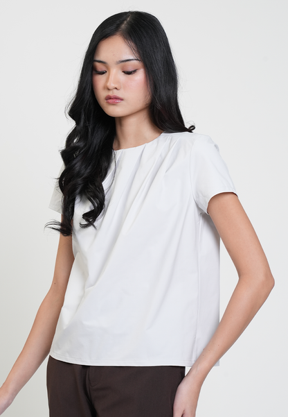 Jillian Classic Short Sleeves Boxy Top