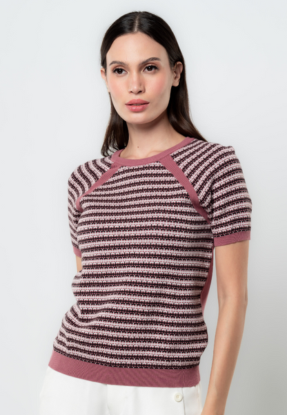 Nevada Striped Flat Knit