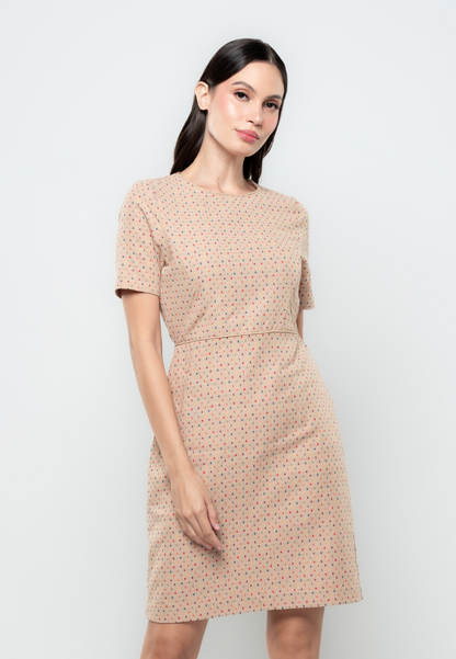 Jade Check Dress Blouse