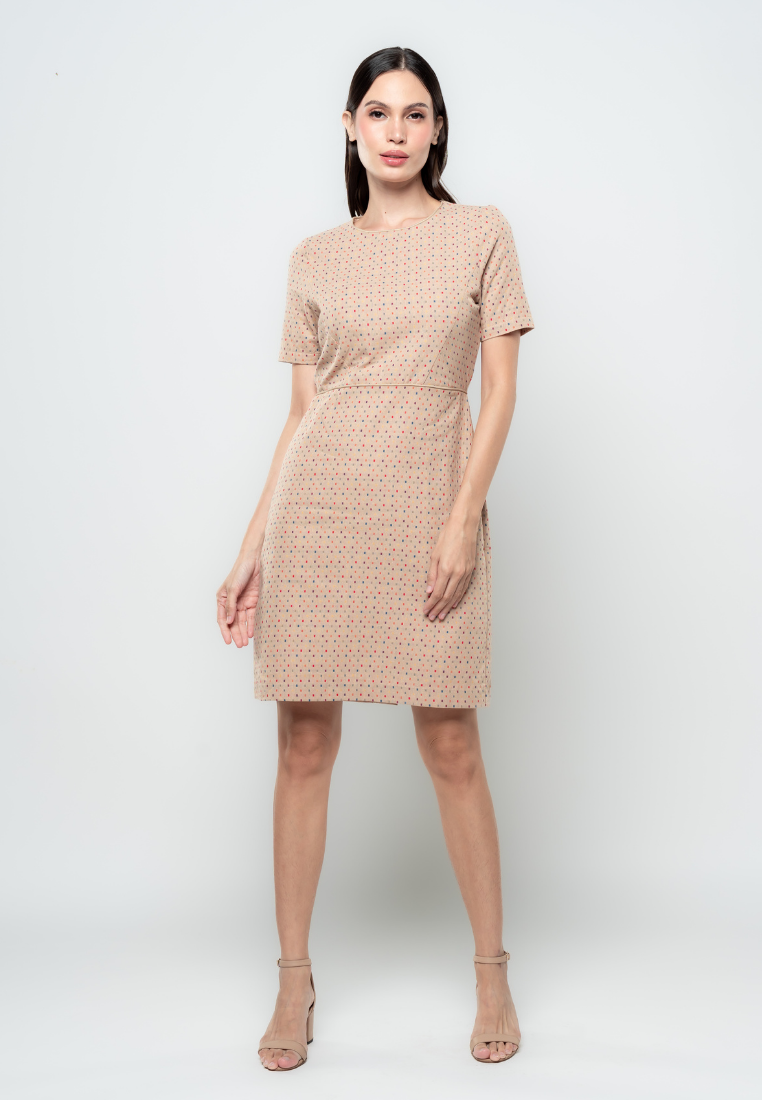 Jade Check Dress Blouse