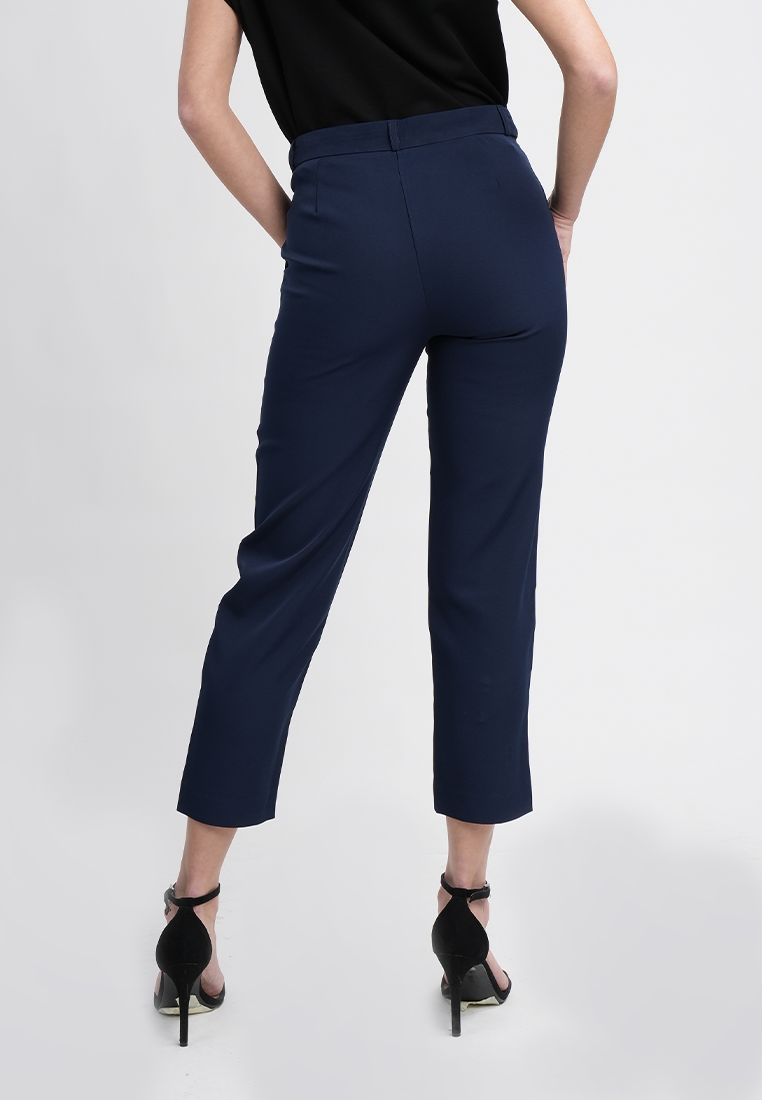 Devyn Pants with Bow Waistband Detail