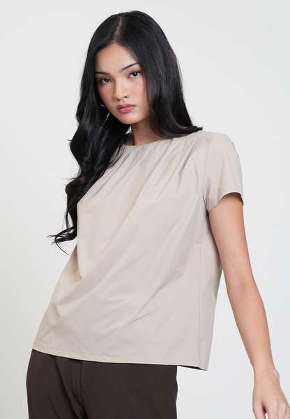 Jillian Classic Short Sleeves Boxy Top