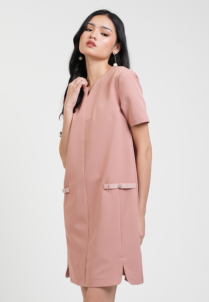 Adelaide Little Black Sheath Dress