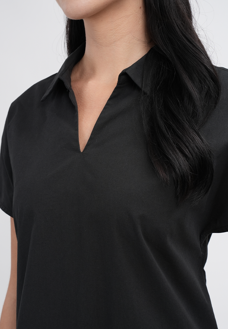 Noelle Collared Midi Dress