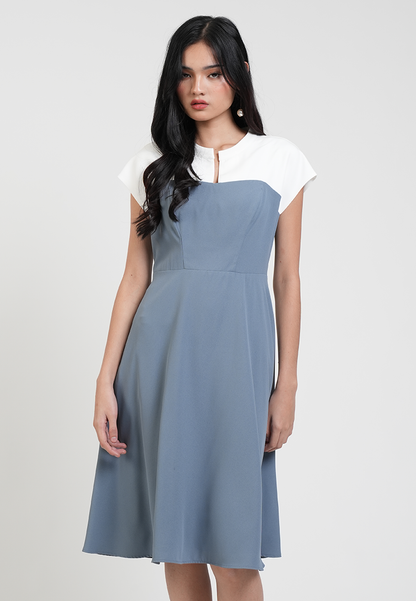 Juliette Colorblock A-Line Dress