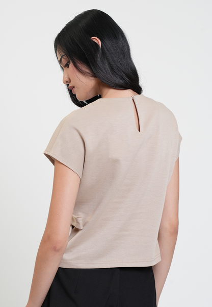 Delilah Asymmetric Side-Knot Top