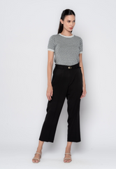 Relax Formal Pants with Slim Belt