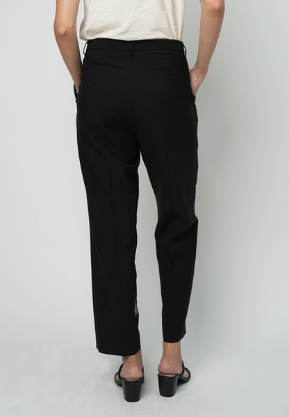 Kaydence Slim Pants with a Button Tab opening in the Waistband