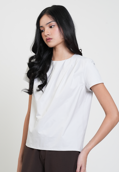 Jillian Classic Short Sleeves Boxy Top