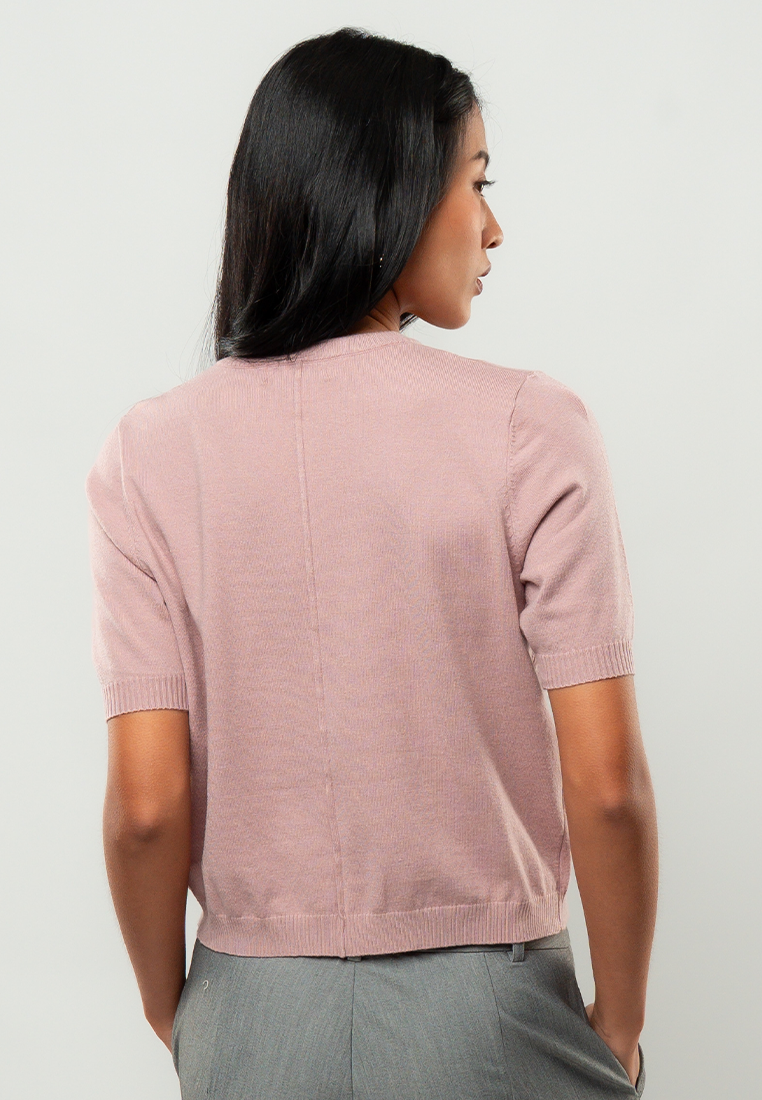Cara Classic Short Sleeve Knit Top