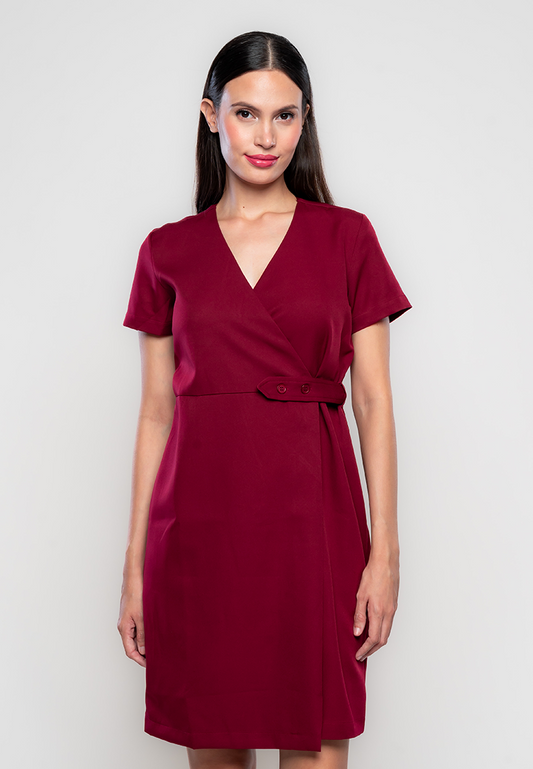 Alexanne Wrap Dress with Adjustable Waist Detail