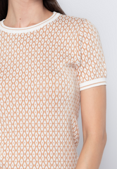 Honeycomb Patterned Flat Knit