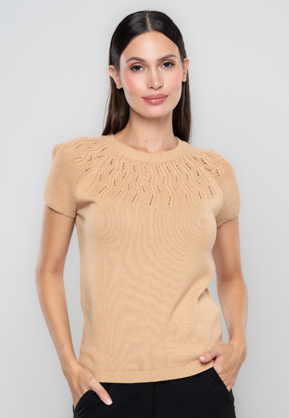 Briar Pointelle Textured Flatknit