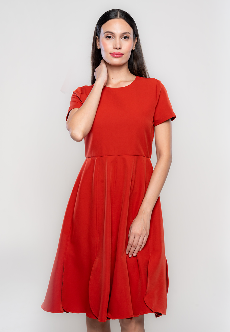 Wilson Flounce Hem A-Line Dress