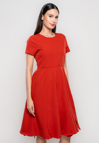 Wilson Flounce Hem A-Line Dress