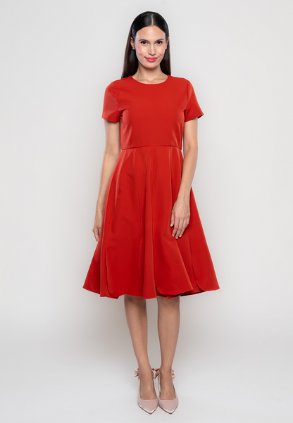 Wilson Flounce Hem A-Line Dress