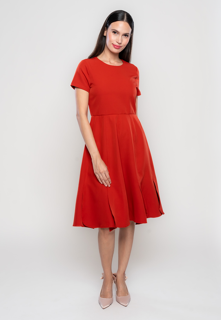 Wilson Flounce Hem A-Line Dress