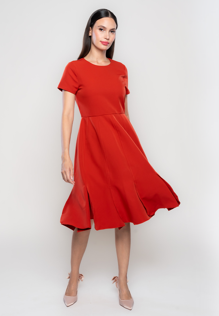 Wilson Flounce Hem A-Line Dress