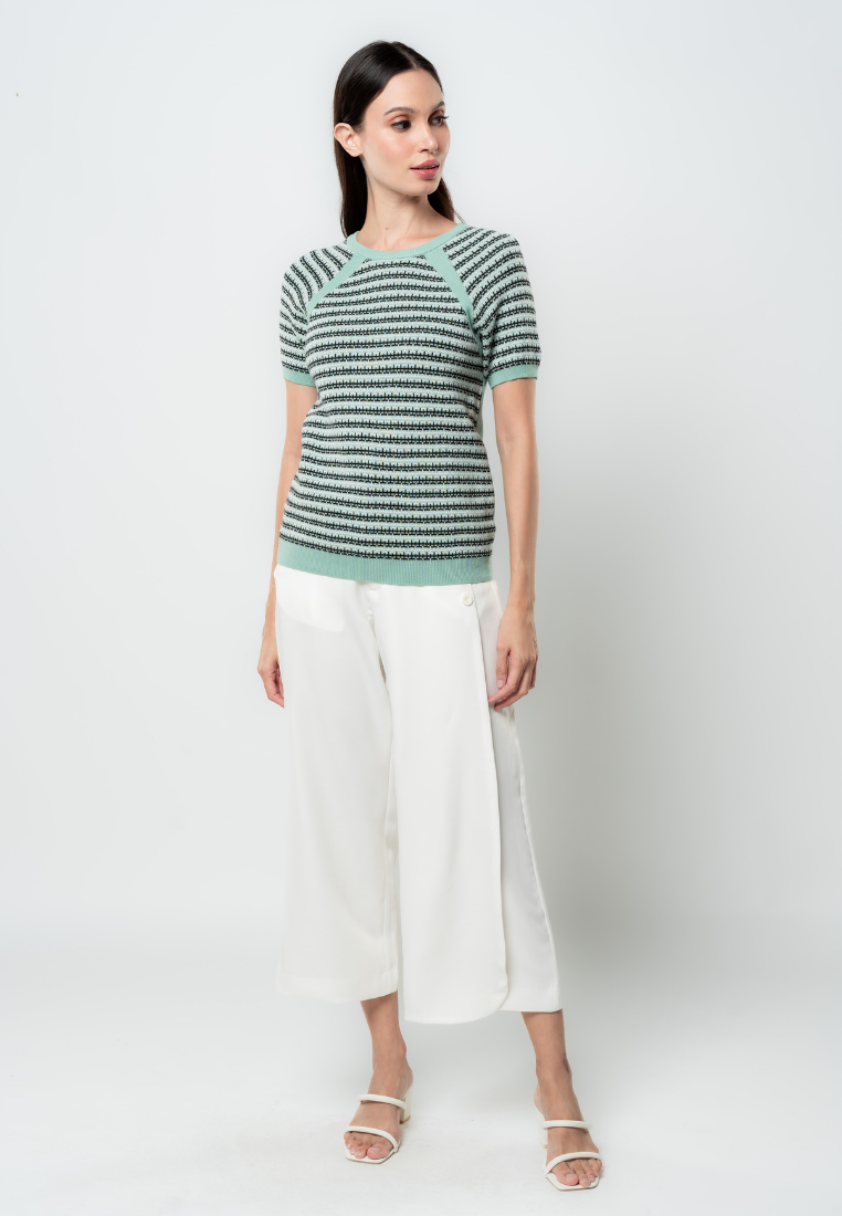 Nevada Striped Flat Knit