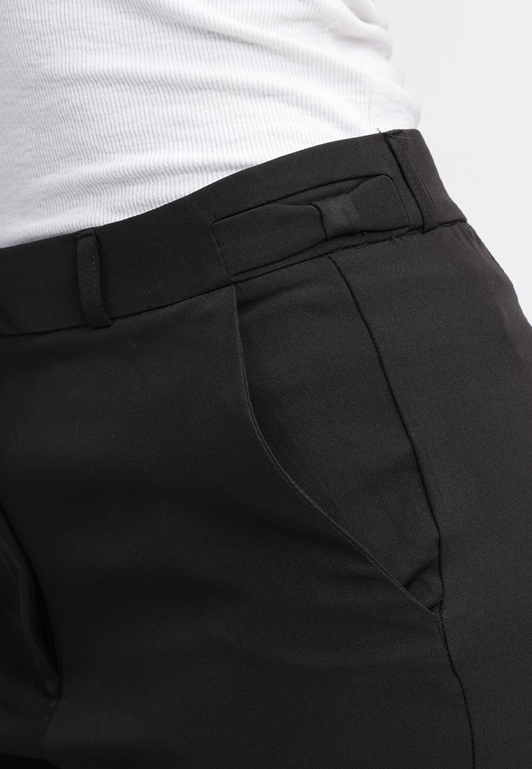 Devyn Pants with Bow Waistband Detail