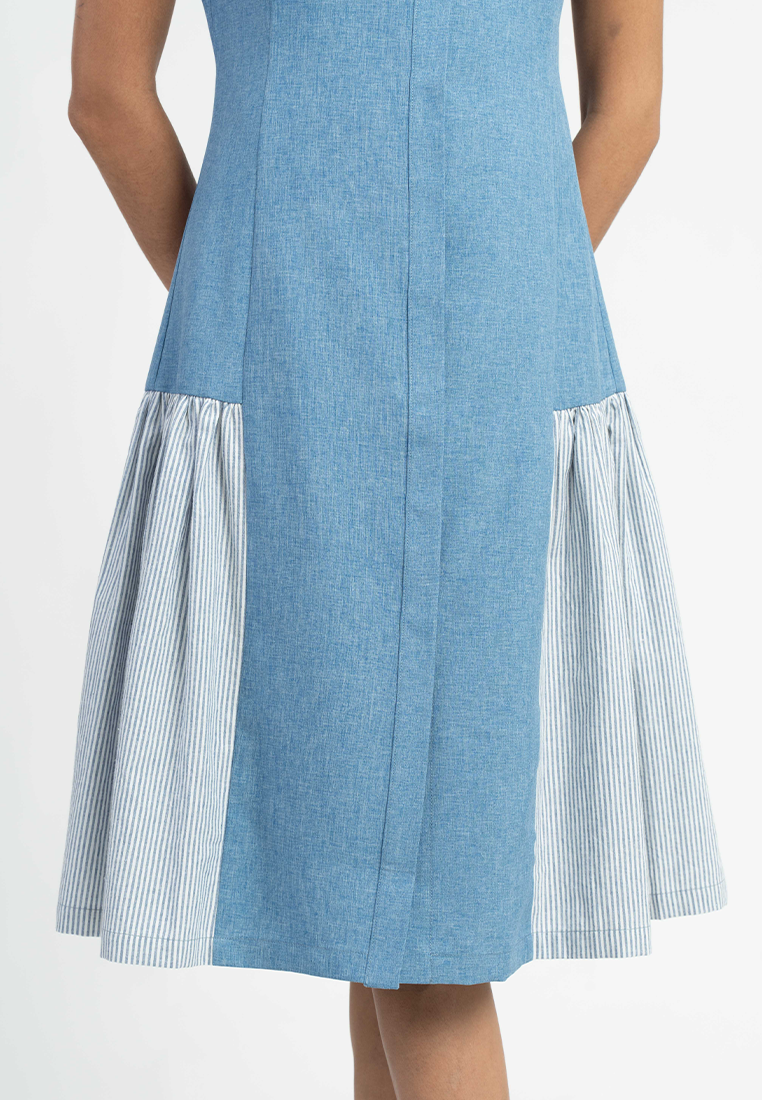 Suzannah Collared A-Line Dress