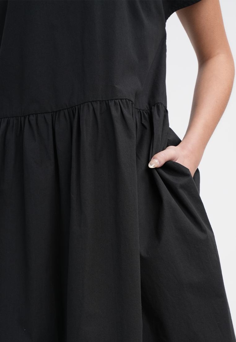 Noelle Collared Midi Dress