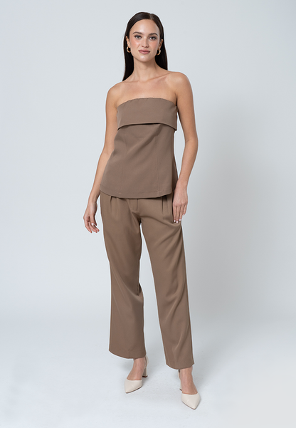 Eala Tube Top with Structured Flap