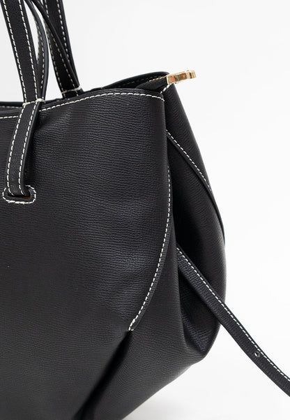 Clementine Contrast Stitch Tote