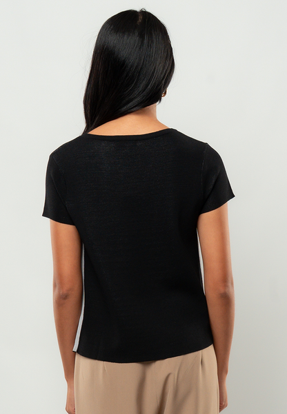 Marissa Abstract Colorblock Knit Top
