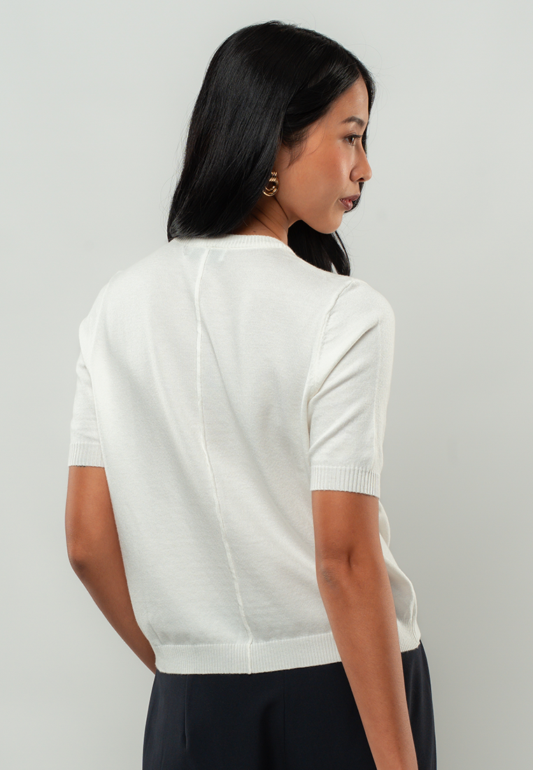 Cara Classic Short Sleeve Knit Top