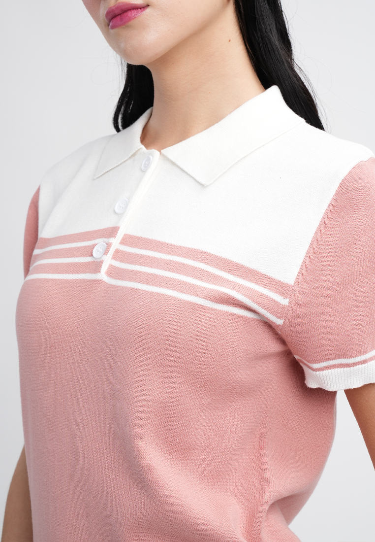 Jessica Classic Polo Knit Top