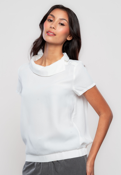 Marcelline Cowl Neck Blouse