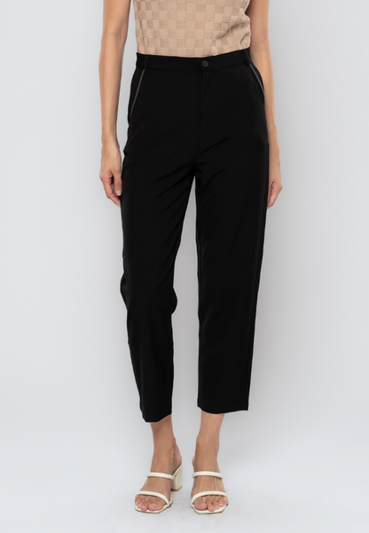 Canyl Casual Slim Pants with Contrasted Pocket Lip