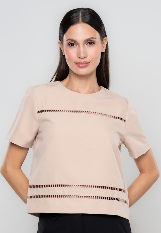 Willow Boxy with Lace Top