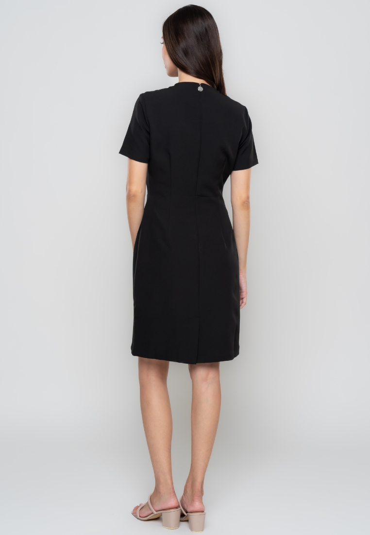 Sasha Square Neck Sheath Dress