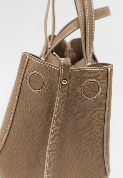 Clementine Contrast Stitch Tote